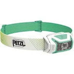 Petzl ACTIK CORE Headlamp - Powerful, Rechargeable 600 Lumen Light with Red Lighting for Hiking, Climbing, and Camping - Green