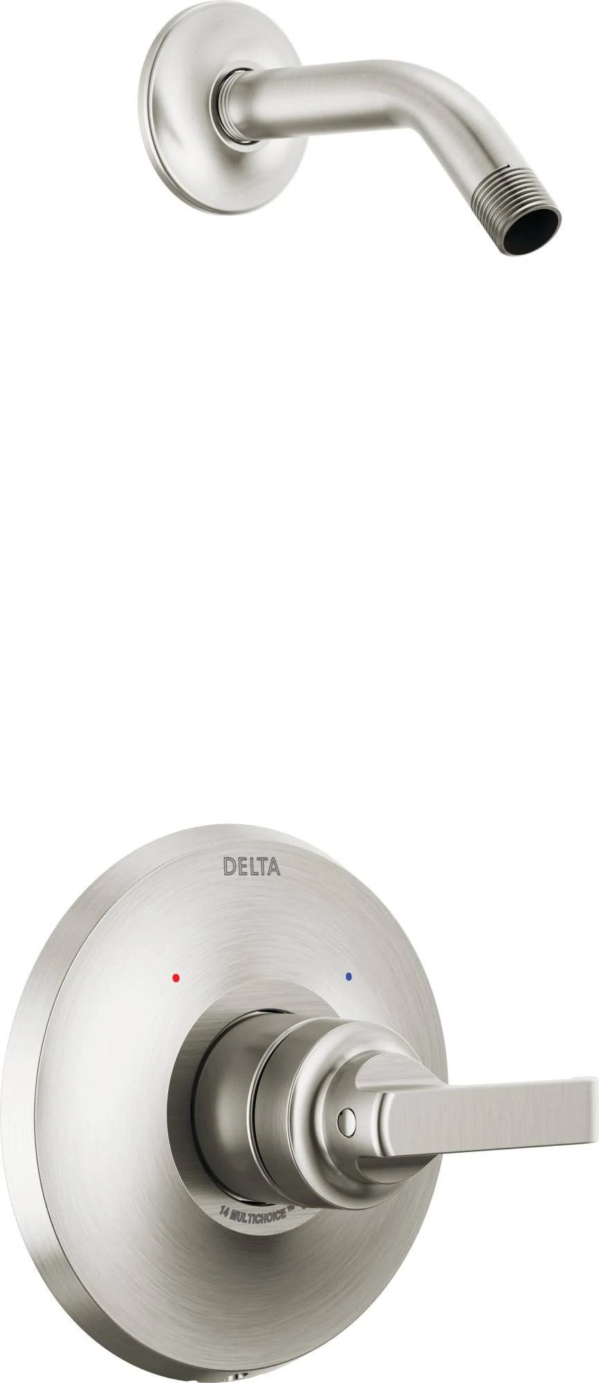 Delta Tetra T14289-PR-LHD 14 Series Shower Trim - Less Head - Lumicoat Chrome