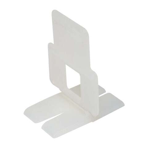 QEP Lash 1.55 in. H X 0.05 in. W X .78 in. L Plastic Tile Spacer Clips 300 pk