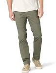 Lee Men's Extreme Motion Flat Front Slim Straight Pant