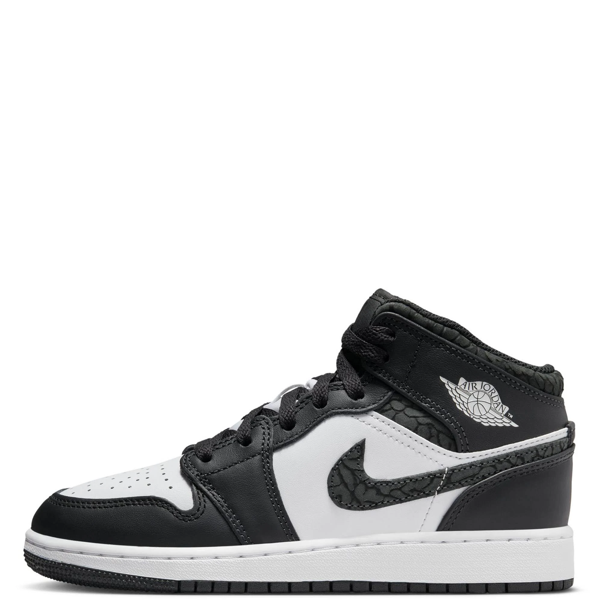 Air Jordan 1 Mid SE GS 'Panda Elephant'