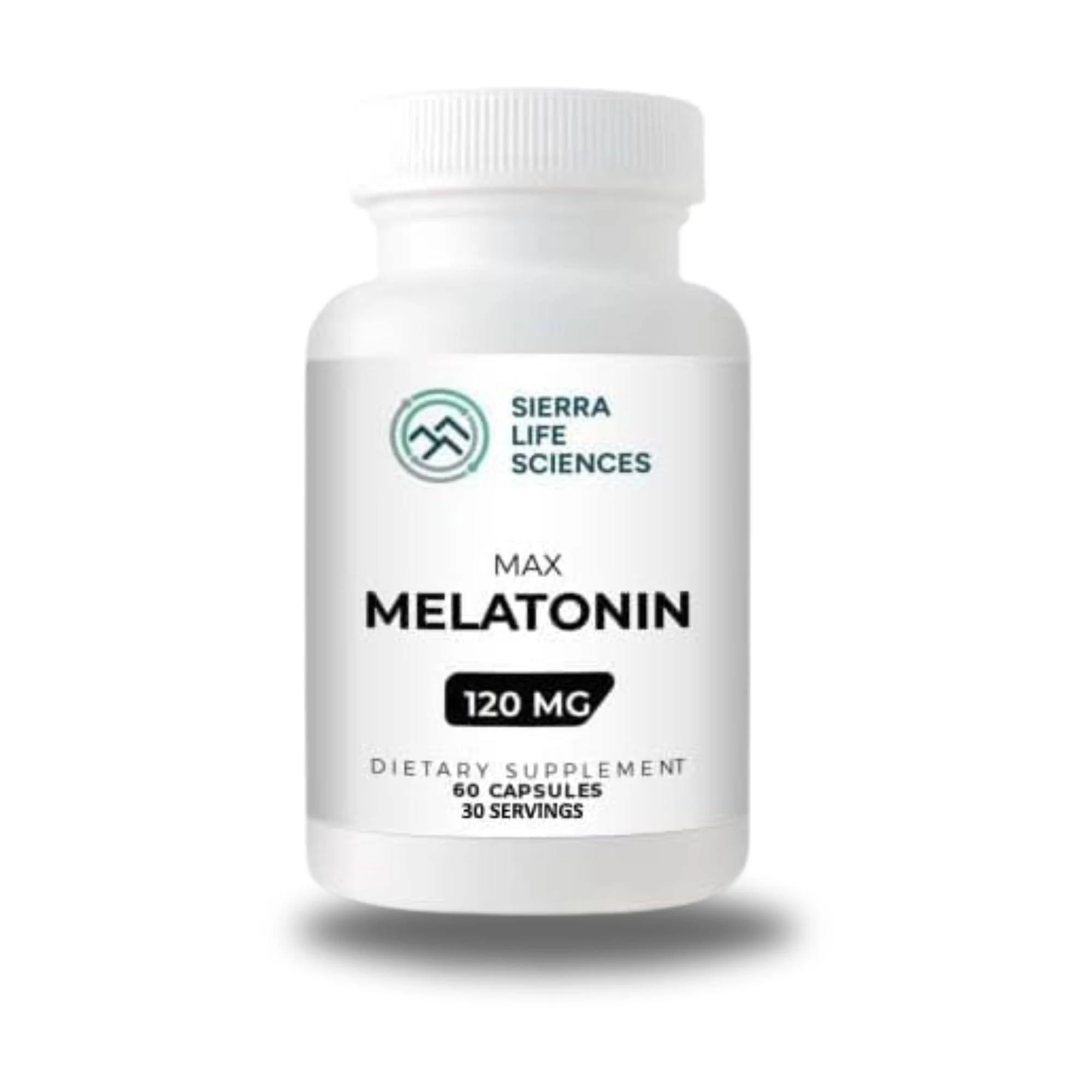 120 mg High Dosage Melatonin Max in Easy-to-Swallow Capsules - 30 Servings