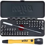 Wiha 75980 39 Piece ESD Safe Go Box MicroBits Set