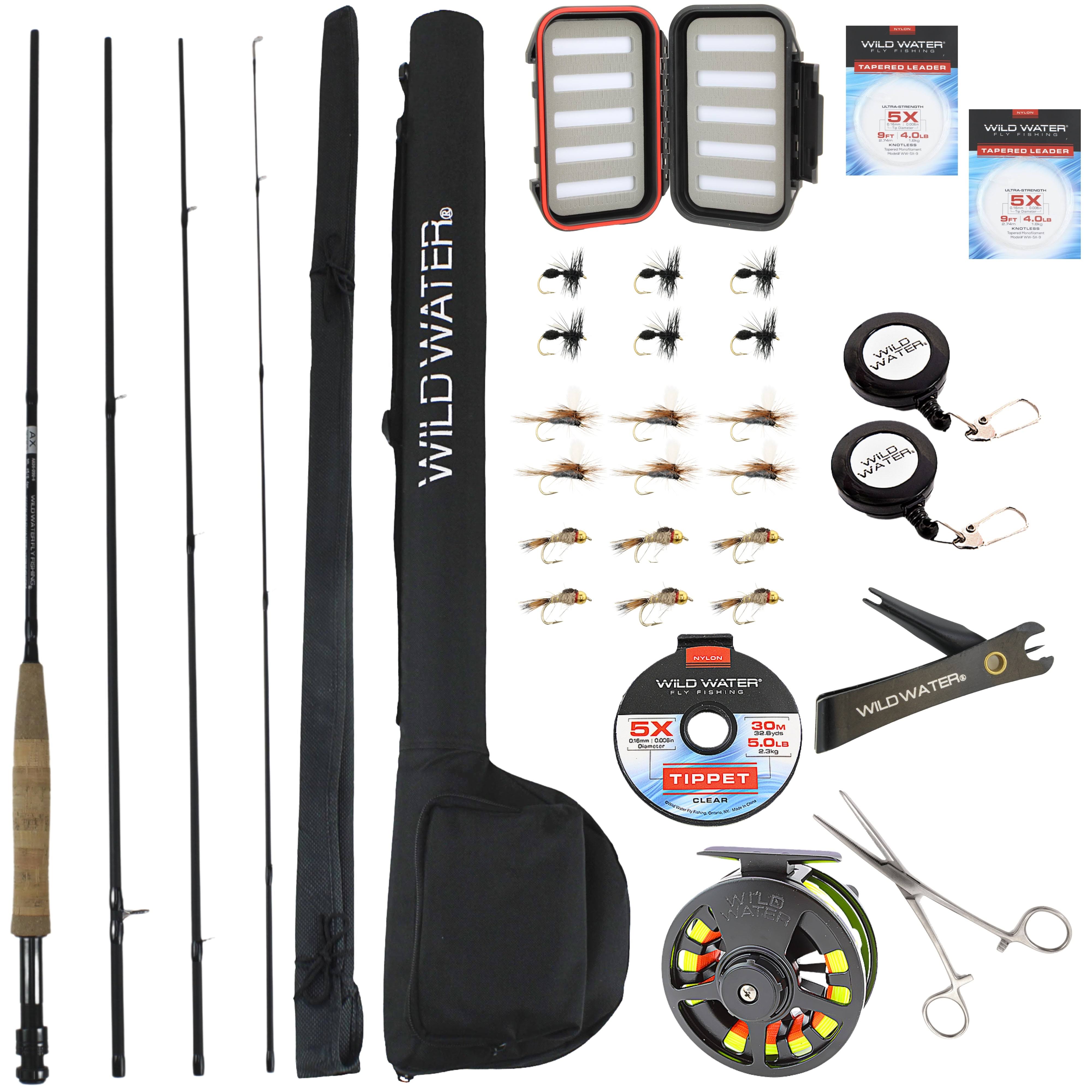 Wild Water Deluxe 5/6 Fly Fishing Starter Package