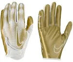 Nike Vapor Jet 7.0 Football Gloves White | Gold 2XL