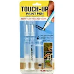 Slobproof Touch-Up Paint Pen | Fillable Brush Pens 2 Count (Pack of 1) 