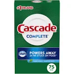 Cascade Complete Dishwasher Detergent, Fresh Scent - 2.12 kg