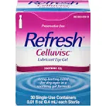 Refresh Celluvisc Lubricant Eye Gel - 30