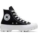 Converse Black Chuck Taylor All Star Lugged High Sneakers