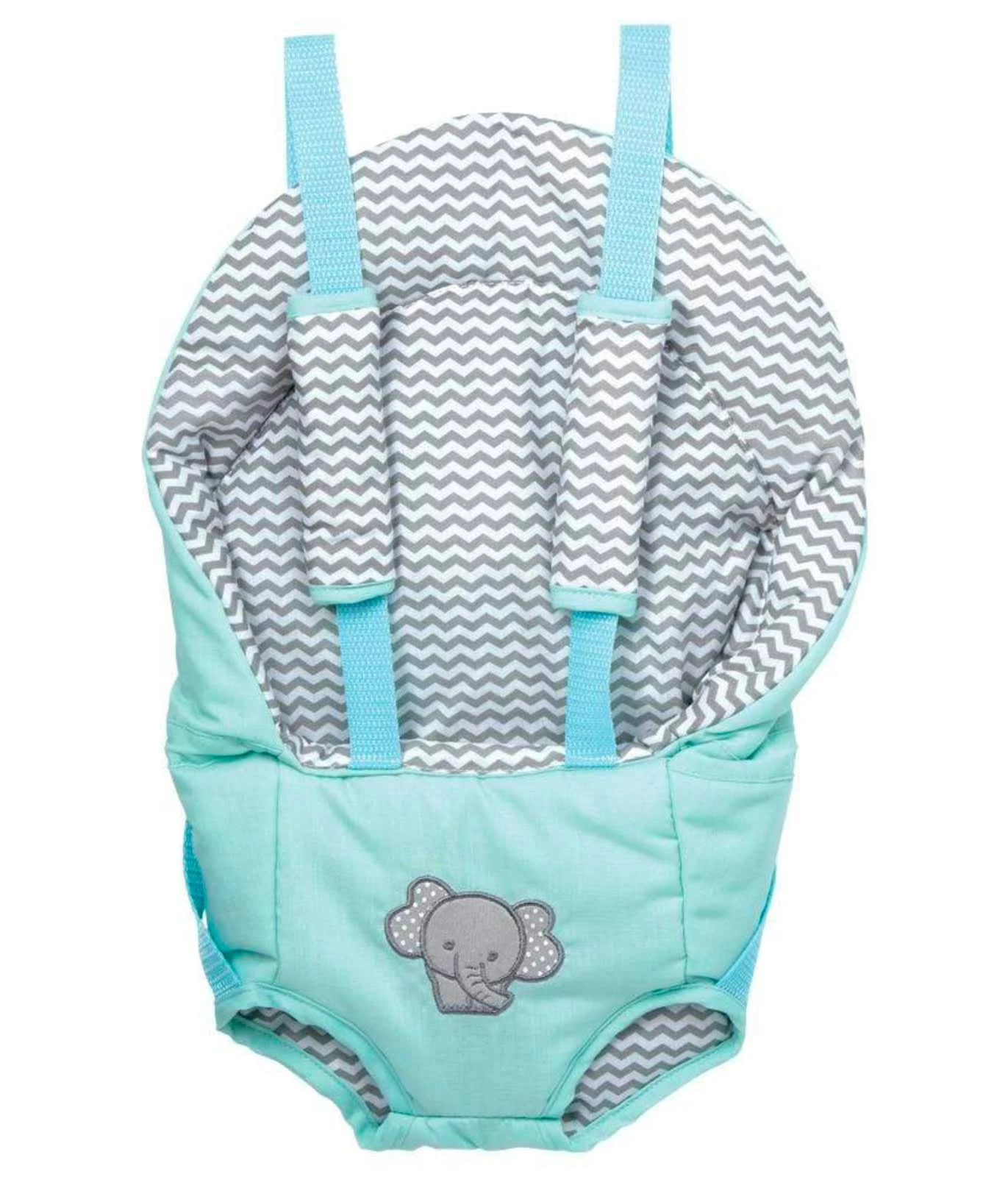 Adora Baby Doll Carrier in Gender Neutral Zig Zag Design - Adora