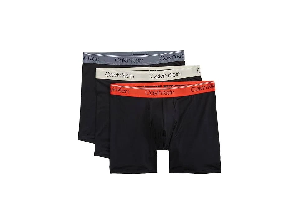 Calvin Klein Men's Micro Stretch 3-Pack Boxer Brief,