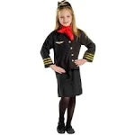 Flight Attendant Costume for Girls - Stewardess Costume Set By Dress America