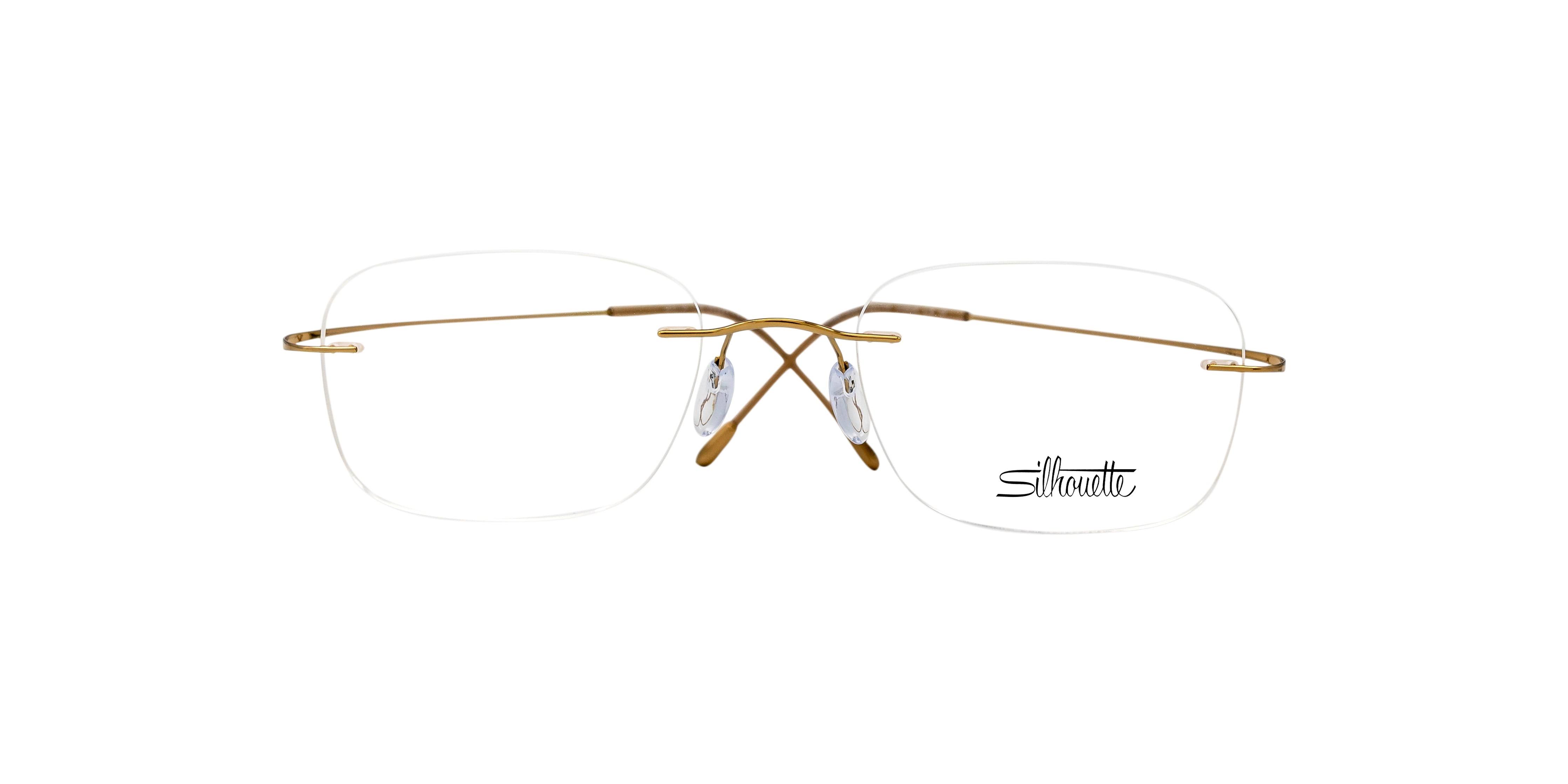 Silhouette TMA Must Collection 5515/cr Unisex Eyeglasses - Gold