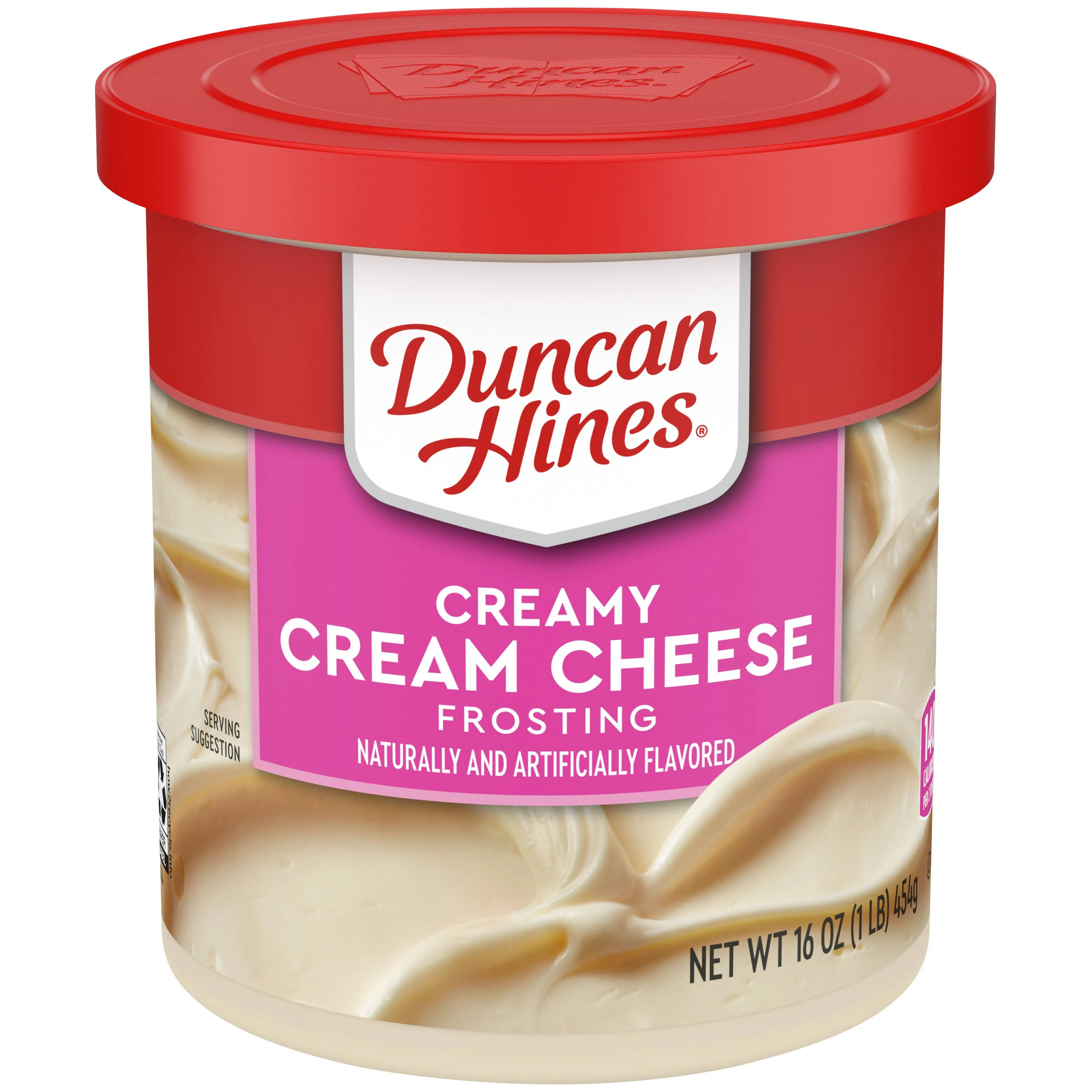 Duncan Hines Whipped Cream Cheese Frosting, 14 oz