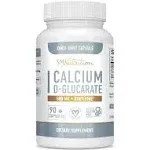 SMNutrition, Calcium D-Glucarate + BioPerine, 500 mg, 90 Capsules