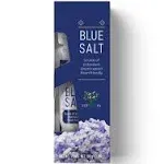 EUPHERBIA Blue Salt, Coarse, 3.5 oz, Rare and Premium, Natural, Unprocessed, Potassium-Rich, Heart Friendly, Packed with Trace Minerals, Kosher