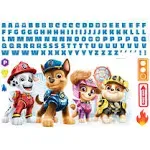 RoomMates RMK5122GM: Paw Patrol Peel And Stick Giant Wall Decals With Alphabet