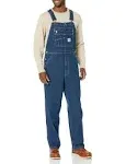 Carhartt Loose Fit Denim Bib Overalls, Men's Darkstone