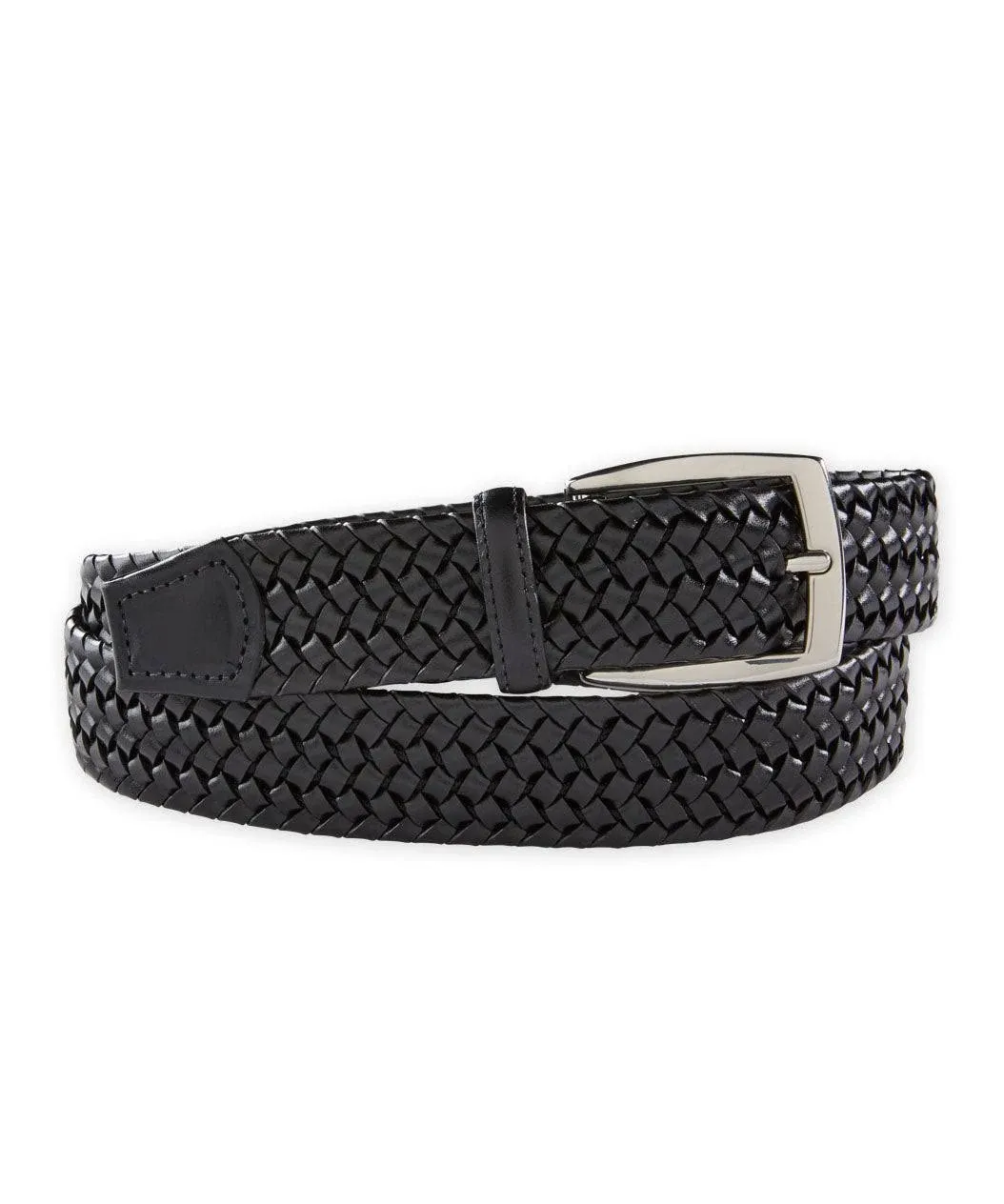 Torino Italian Woven Stretch Leather Belt