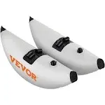 VEVOR Kayak Outrigger Stabilizer 2 PCS PVC Inflatable Outrigger Float with Sidekick Arms Rod