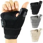 Vive Thumb & Wrist Brace for Right or Left Hand - Spica Splint Brace for Carpal Tunnel, Tendonitis, & Arthritis in Hands or Fingers - Compression Support for Women Men - Stabilizer Relief for Bowling