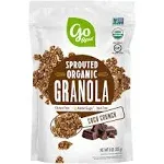 go Raw Sprouted Organic Granola, Coco Crunch, Vegan, Gluten Free, Nut Free, Healthy Breakfast Cereal with Superseeds, Non-GMO, <1g Added Sugar, 4g Plant Based Protein, 8 Ounce (Pack of 3), Chocolate