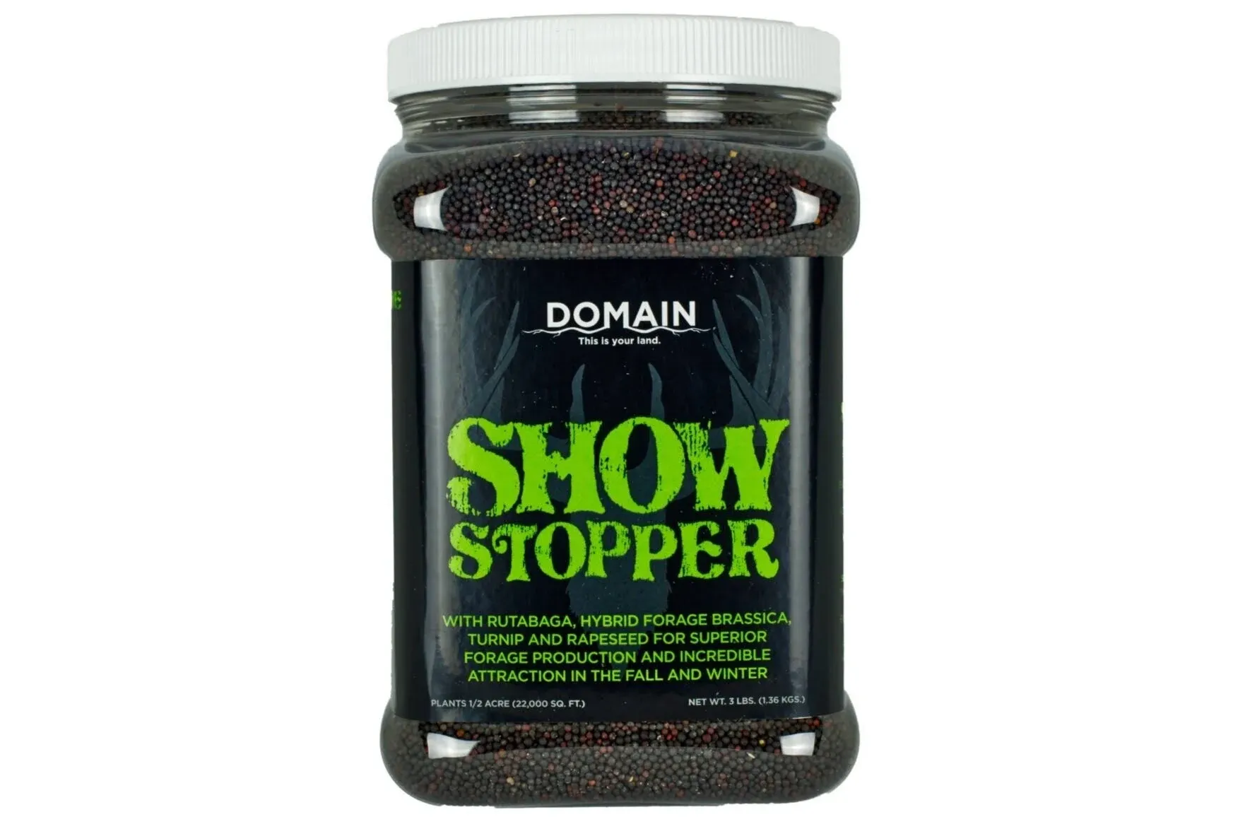 Domain Outdoor Show Stopper Food Plot Mix, 3 lbs.