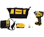 DeWalt DCF809D1 Atomic 20V MAX* Brushless Cordless 1/4 in. Compact Impact Driver Kit