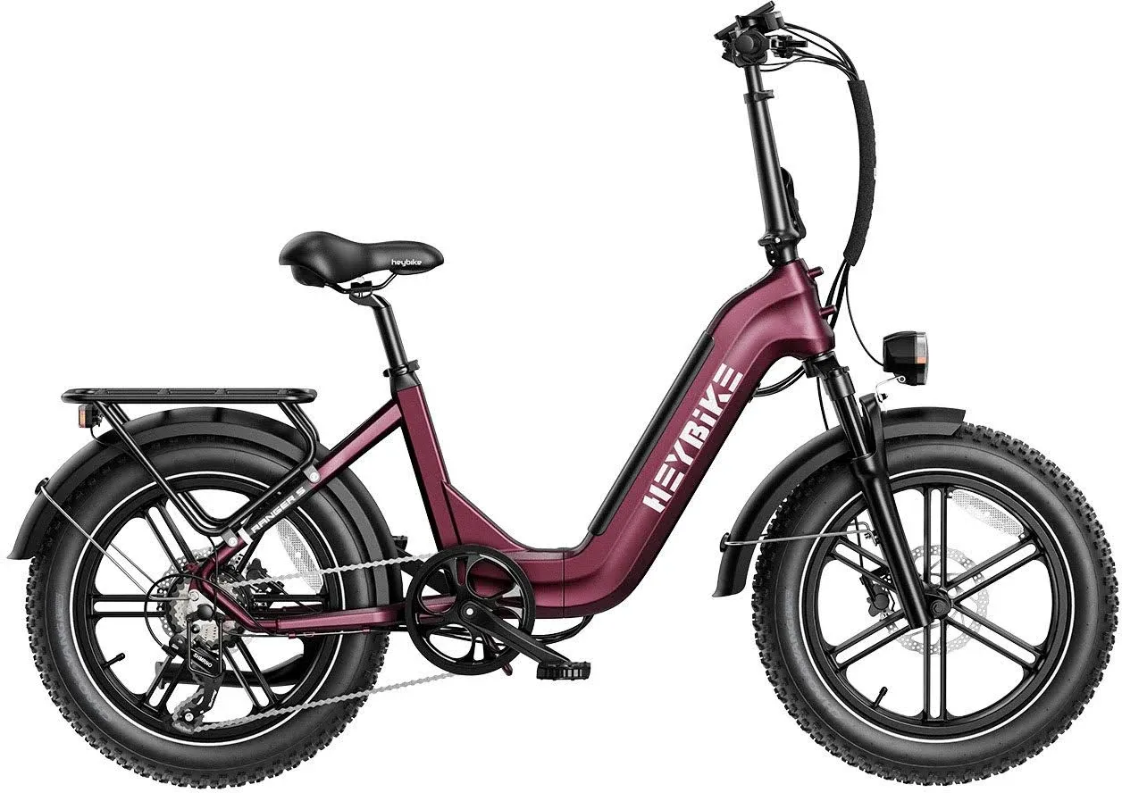 Heybike 750W Ranger S Electric Bike - Red