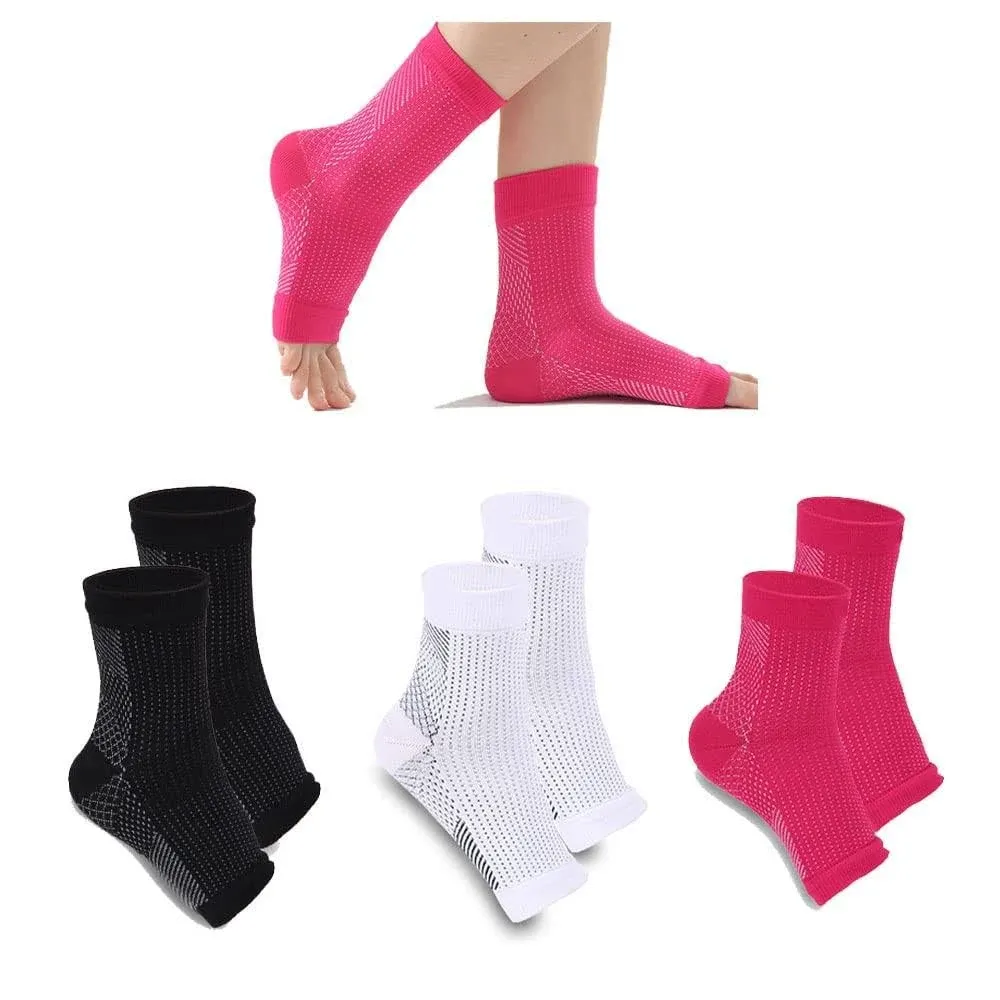 Swetisk 3 Pairs Neuropathy Socks for Women and Men, Soothe Socks Compression ...