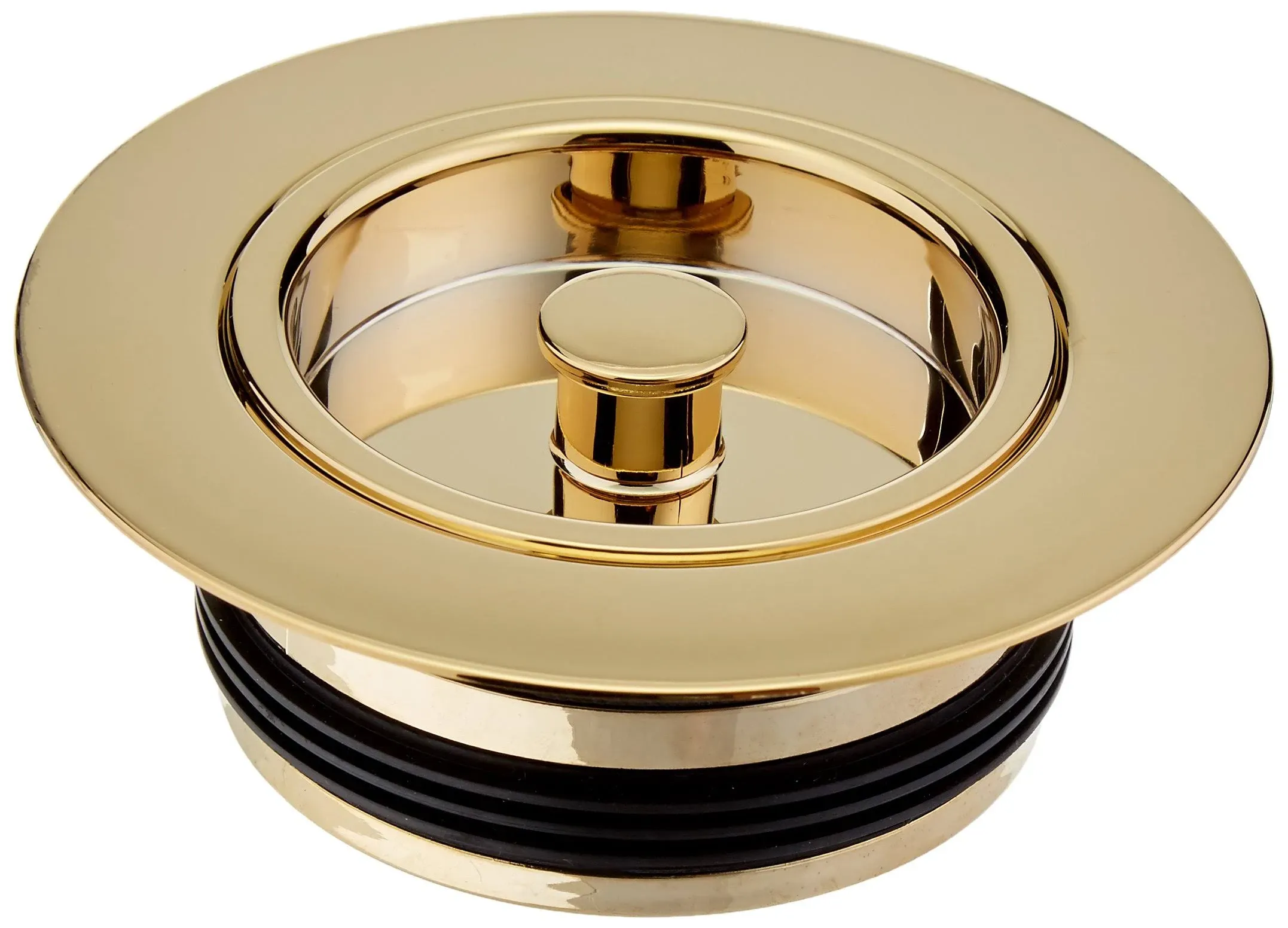 Westbrass Universal Replacement Disposal Flange and Stopper | Brass | D2091-03