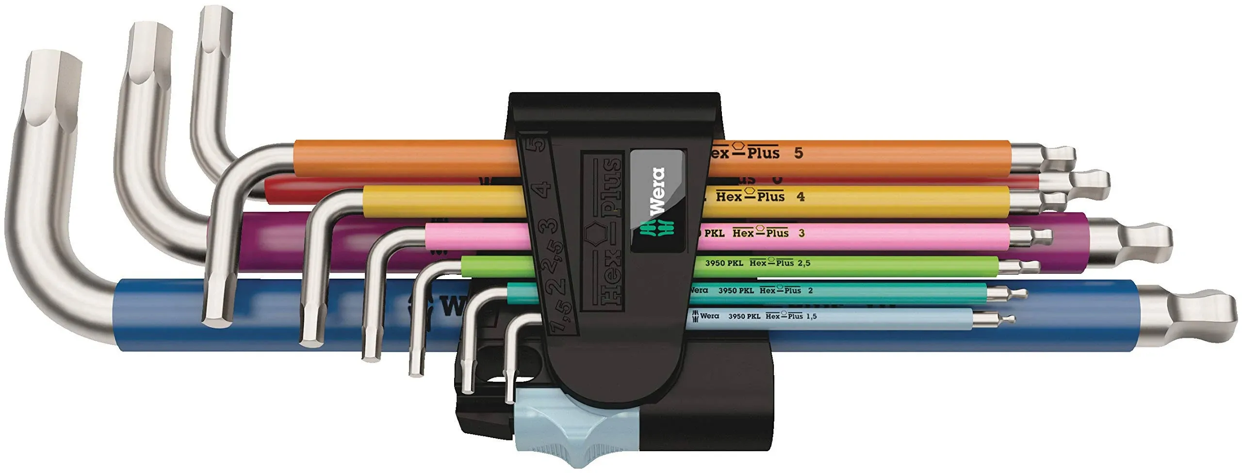 Wera Hex-Plus Metric L-Key Set - 9 Piece