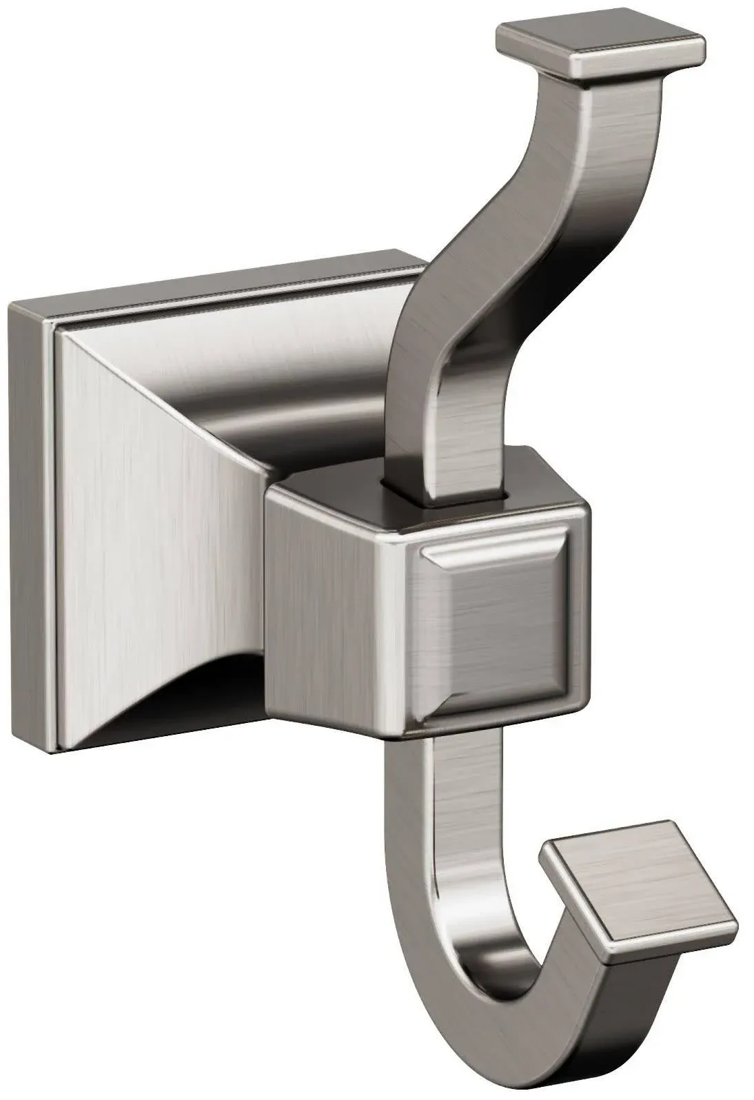 Amerock Mulholland Single Robe Hook - Brushed Nickel