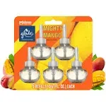 Glade PlugIns Scented Oil Refills, Air freshener, Mighty Mango, Infused with Essential Oils, 0.67 oz, 5 Count