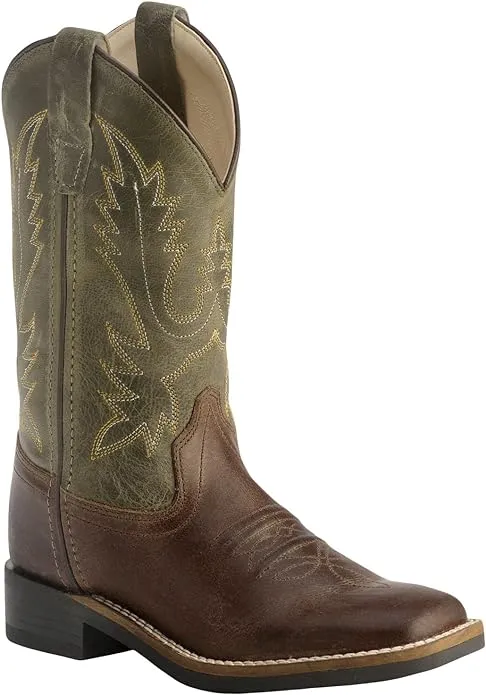 Cody James Boys' Stitched Cowboy Boot Square Toe - BSC1877