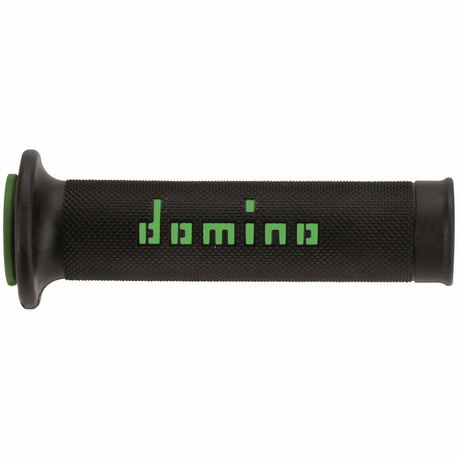 domino(ドミノ) ハンドルバーグリップ レースタイプ(TZグリップ) 126mm サーモプラスチックゴム グレーXブラック A01041C4052