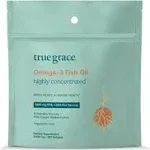 True Grace Omega-3 Fish Oil Refill Pouch, 180 Softgels