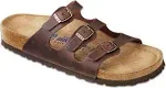 Birkenstock Florida Habana Oiled Leather Women&#039;s Slide Sandals 0053901