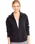 Hanes Womens Hoodie, Ecosmart Fleece Full-zip Hoodie, Zip-up Hooded Sweatshirt