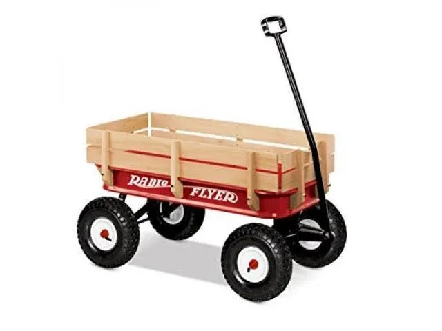 Radio Flyer 36" All-Terrain Steel & Wood Wagon