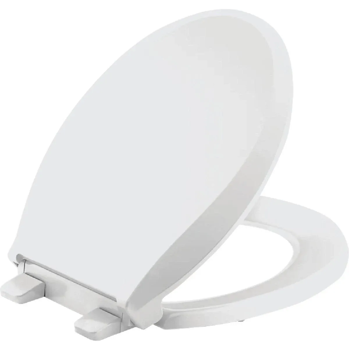 Kohler Cachet ReadyLatch Quiet-Close Round Toilet Seat, White 4639-RL-0 KOHLER