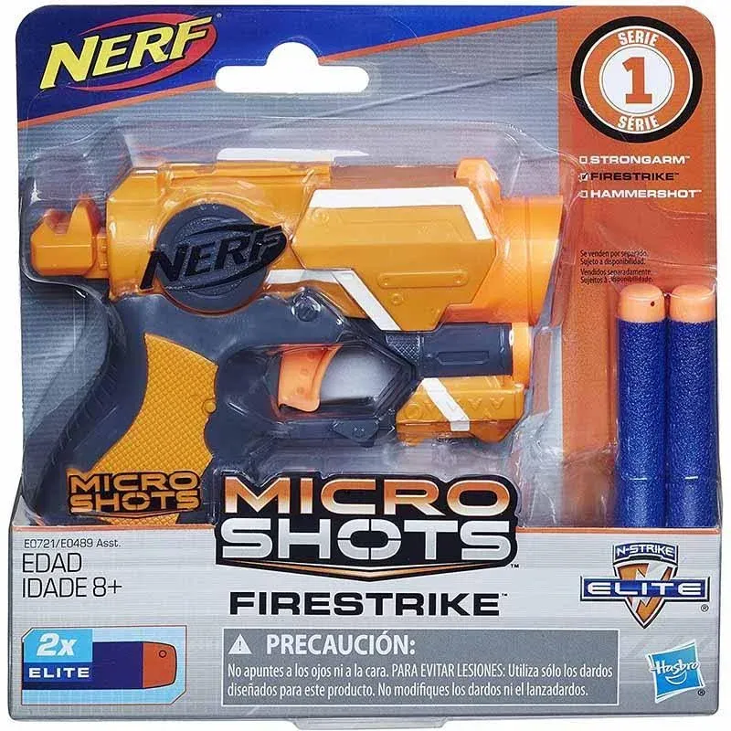 Hasbro NERF Series 1 Micro Shots Firestrike N-Strike ELITE New Hasbro 8+ TF