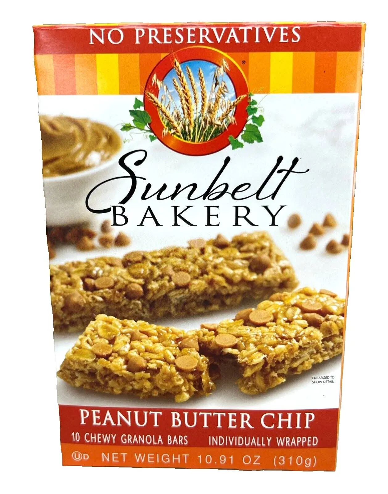 Sunbelt Bakery Granola Bars Chewy Peanut Butter Chip