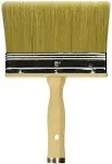 Linzer Products 3550-6 White Bristle Brush 6 in.