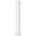 Weatherables Vinyl Railing Posts, Vinyl Post Kit 4 in. x 4 in. x 45 in. (White)