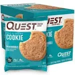 Quest Nutrition Protein Cookie - Snickerdoodle Sweet Cinnamon Indulgence, Box of 12