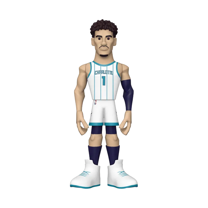 Vinyl Gold 12" LaMelo Ball - Hornets