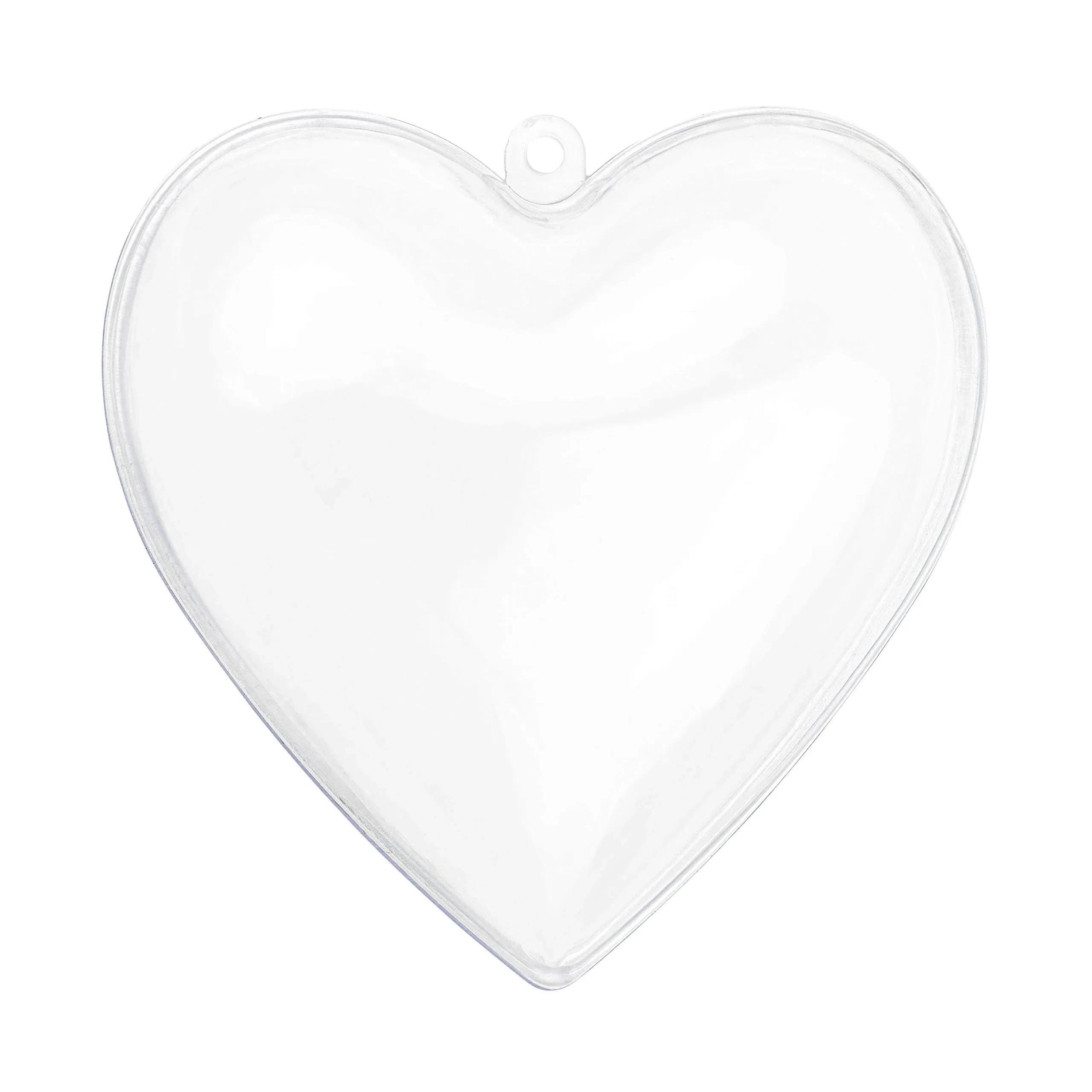 Heart Shaped Acrylic Candy Boxes 24 Pack