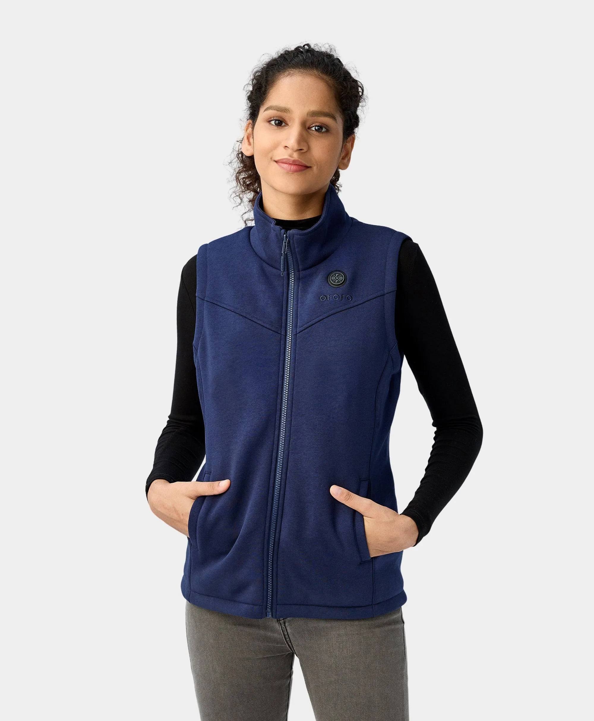 ORORO Women's Heated Fleece Vest