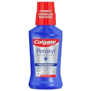 Colgate Peroxyl Antiseptic Mouth Sore Rinse Mild Mint - 8.4 fl oz